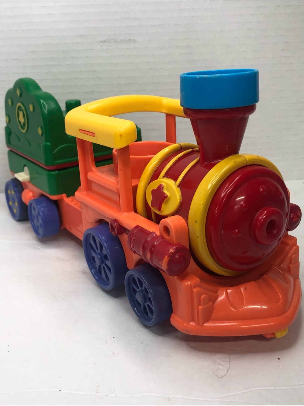 Fisher Price Big Top Circle Train Vintage 1998 Motorized Colorful Little People